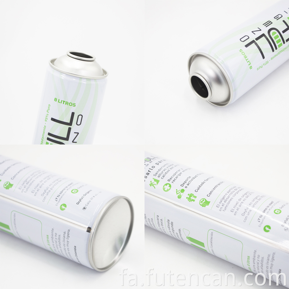 قوطی اکسیژن 8 لیتری